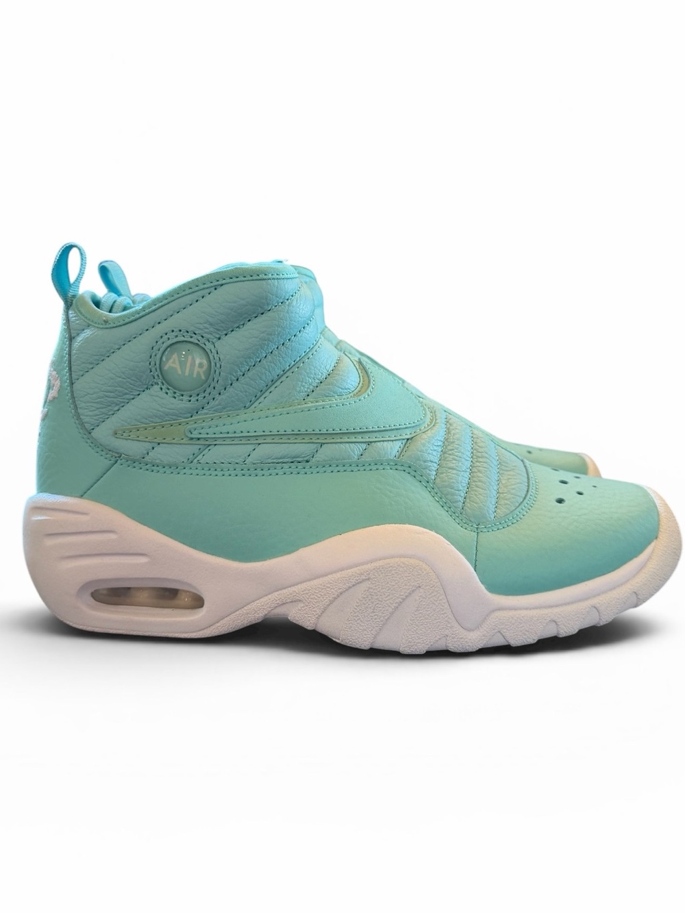 NWOB Nike Air Shake Ndestrukt Teal High-Top Sneakers Youth 7Y